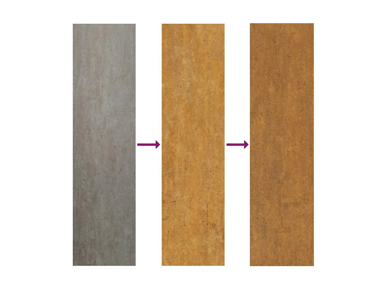 Porte de jardin acier résistant aux intempéries design croisé