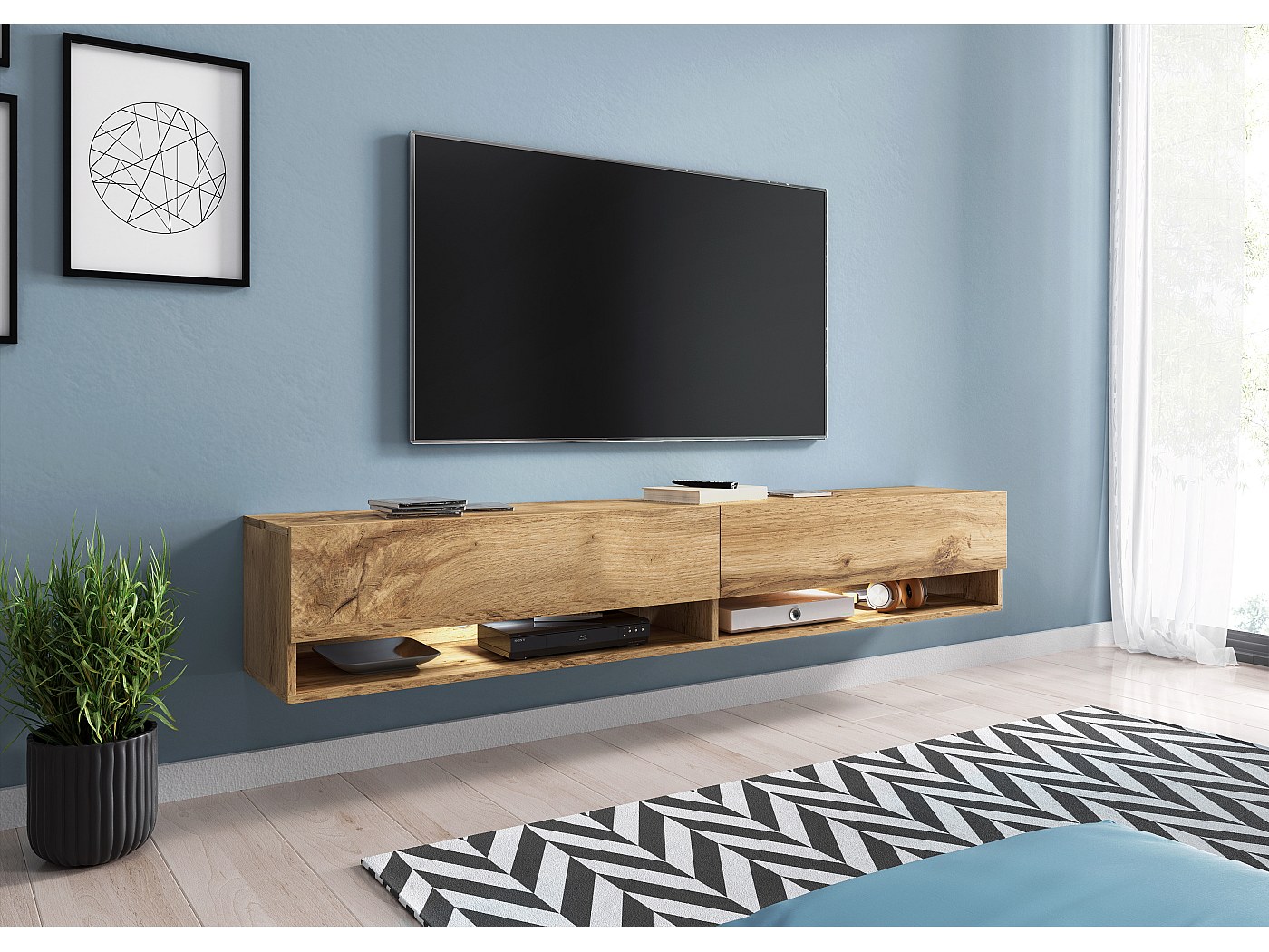 Tv Lowboard Hangend