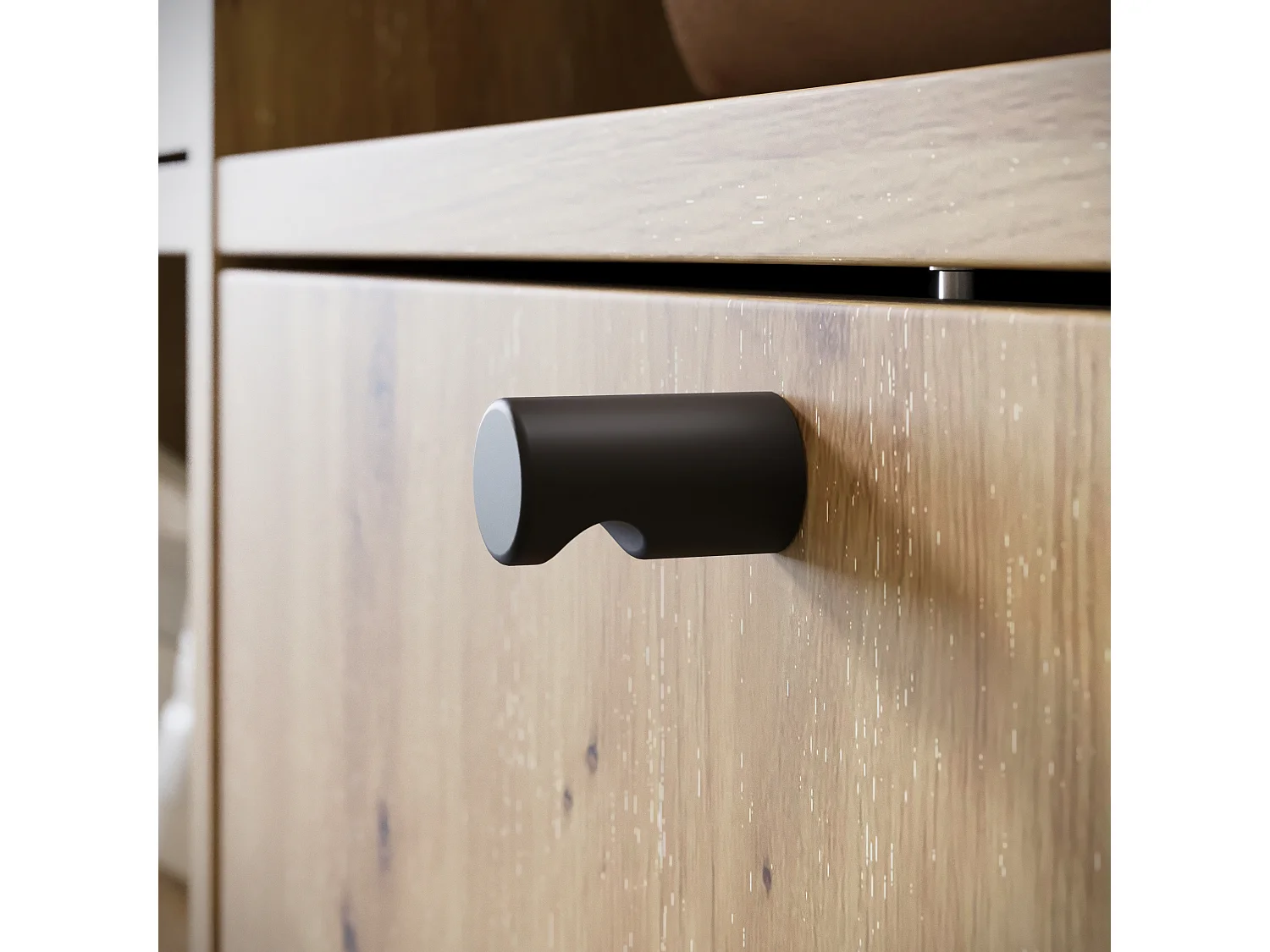 Nowoczesna garderoba 90 cm szafa do przedpokoju z lustrem półkami i drążkiem mat artisan