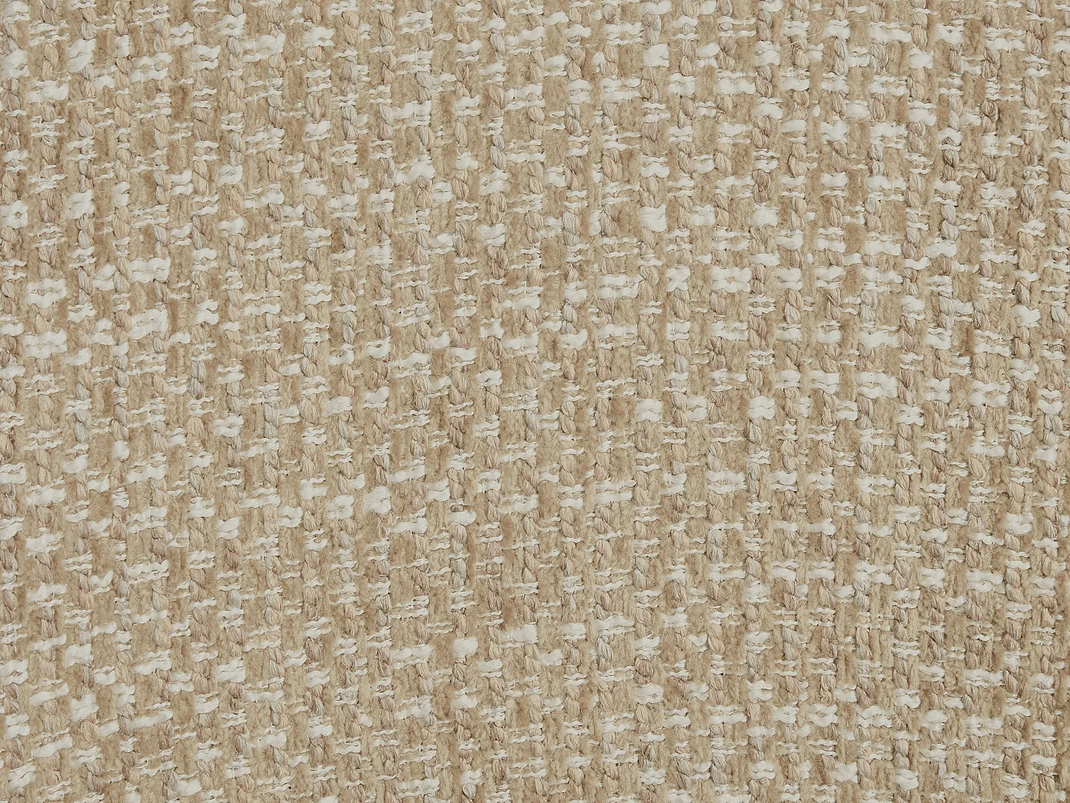 Fauteuil pivotant en tissu texturé beige NAROLIA de Maison Céphy