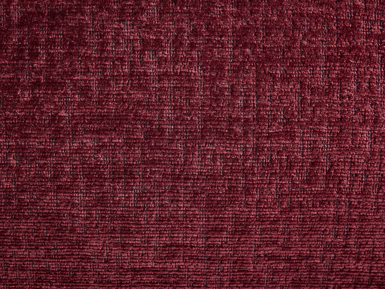 Fauteuil en tissu chenille bordeaux LUCIOTA de Maison Céphy
