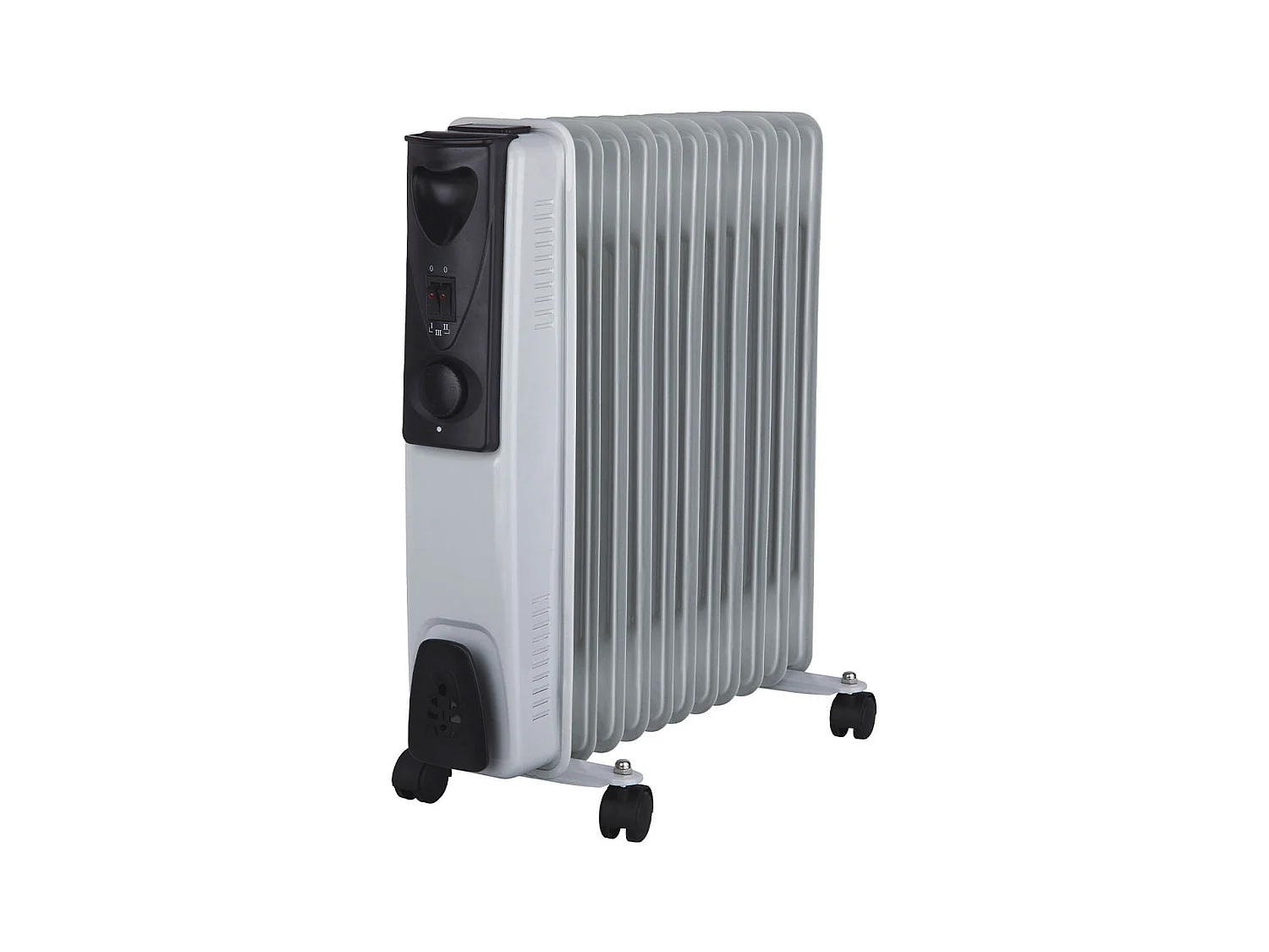 Radiador de aceite Svan SVCA11RA 2500W 3 niveles de potencia blanco