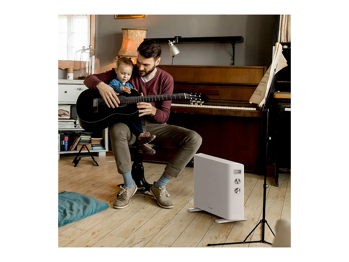 Radiador de convección Miramar 4020W Universal Blue 2000W blanco