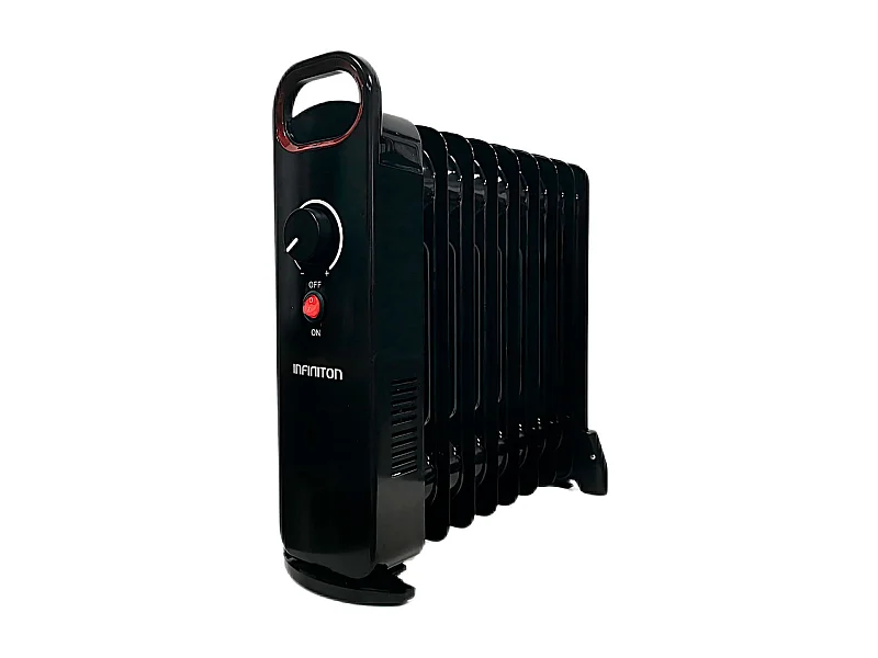 Radiador de aceite Infiniton HORM-N10 900W 11 elementos negro