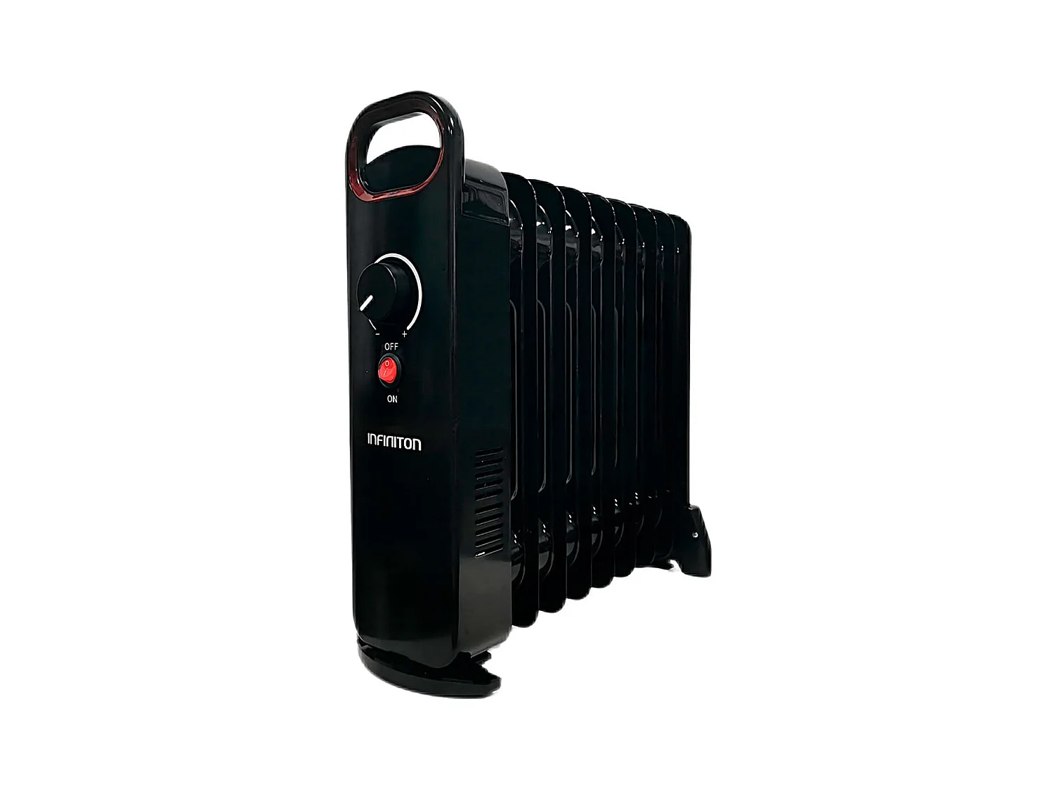 Radiador de aceite Infiniton HORM-N10 900W 11 elementos negro