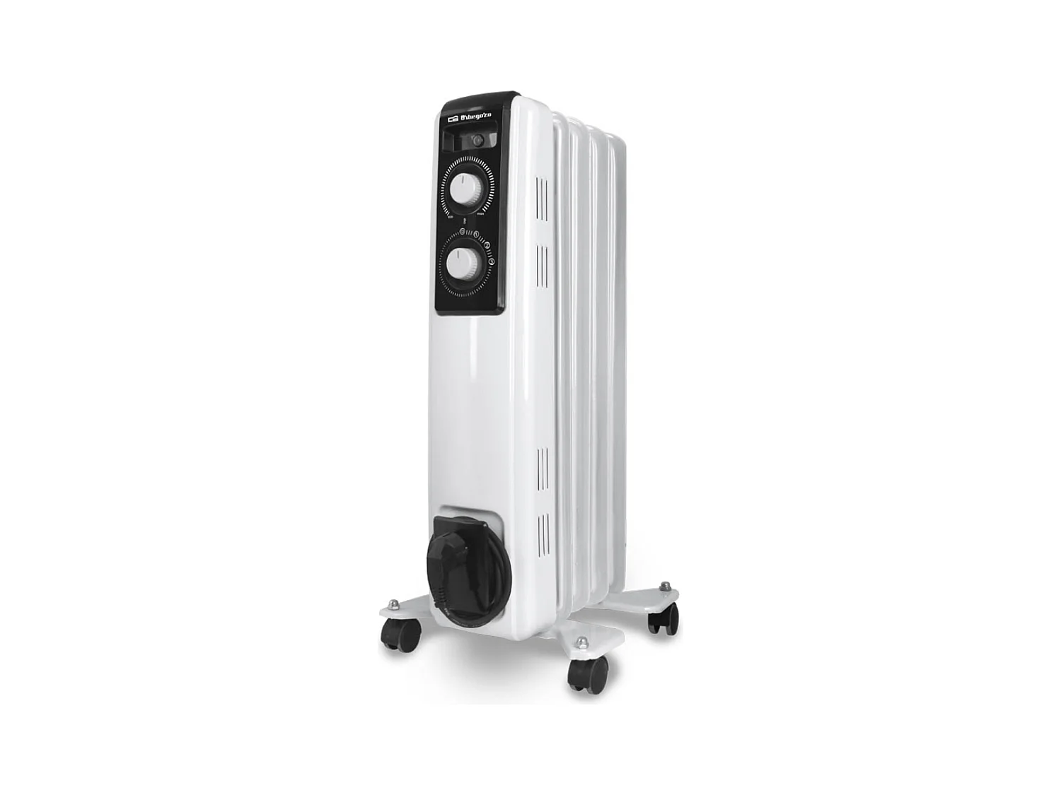 Radiador de aceite Orbegozo RF1000 1000W 5 elementos blanco