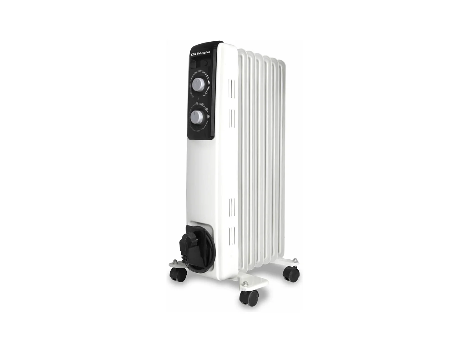 Radiador de aceite Orbegozo RF1500 1500W 7 elementos blanco