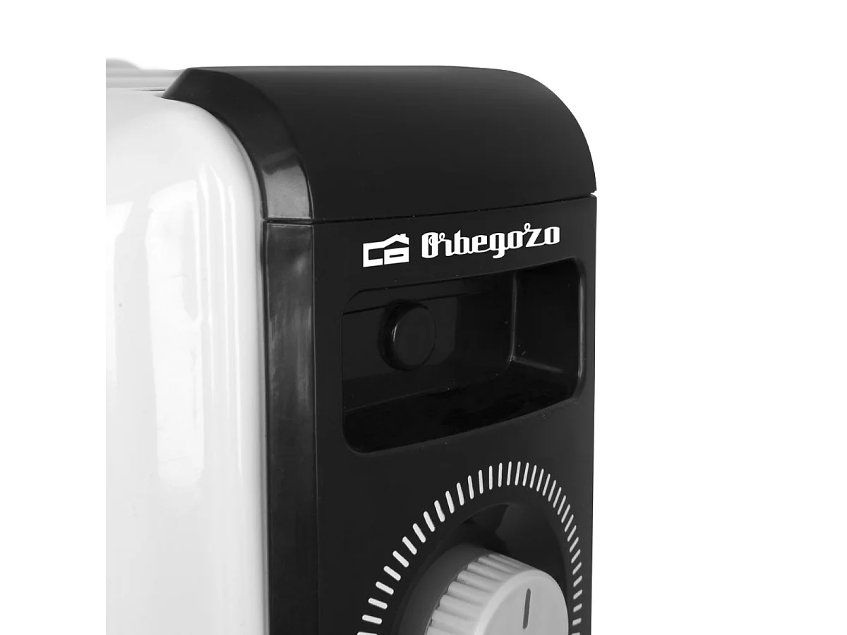 Radiador de aceite Orbegozo RF1500 1500W 7 elementos blanco