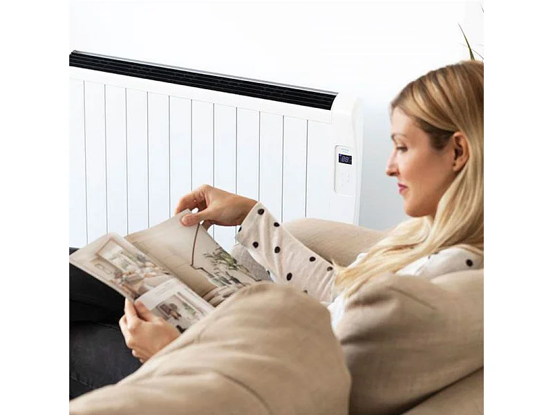 Emisor térmico Cecotec ReadyWarm 2500 Thermal Connected 2000W 12 elementos WiFi blanco