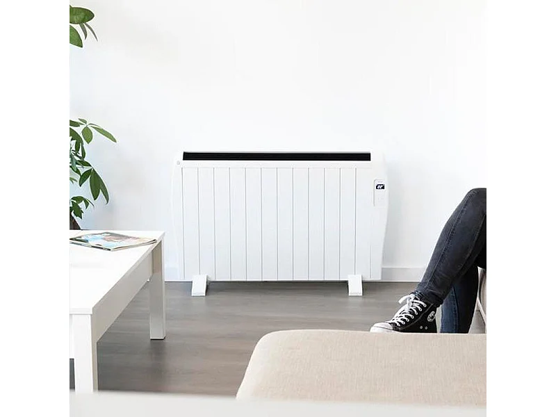 Emisor térmico Cecotec ReadyWarm 2500 Thermal Connected 2000W 12 elementos WiFi blanco