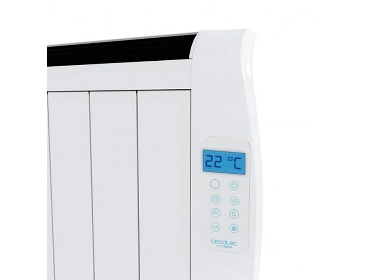 Emisor térmico Ready Warm 800 Thermal Cecotec 600W con mando/temporizador blanco