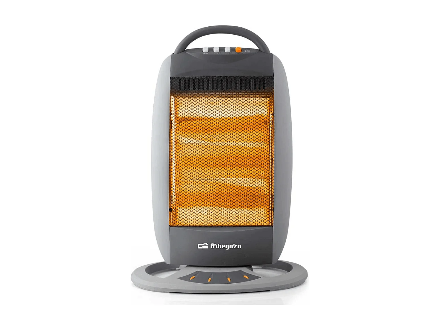 Radiador halógeno Orbegozo BP5008 800W 3 niveles gris