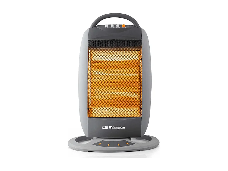 Radiador halógeno Orbegozo BP5008 800W 3 niveles gris