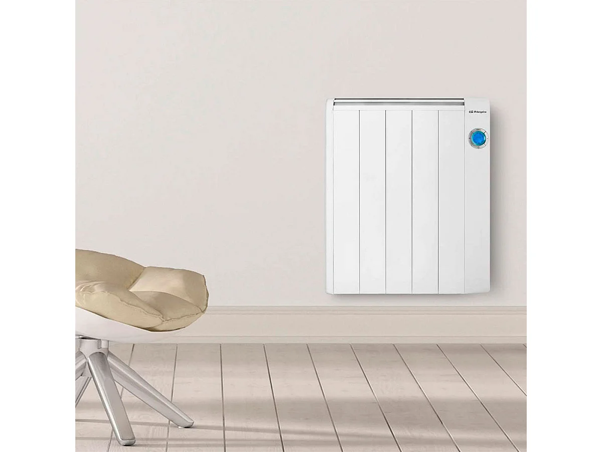 Emisor térmico Orbegozo RRE 810 A 800W 5 elementos mando a distancia blanco