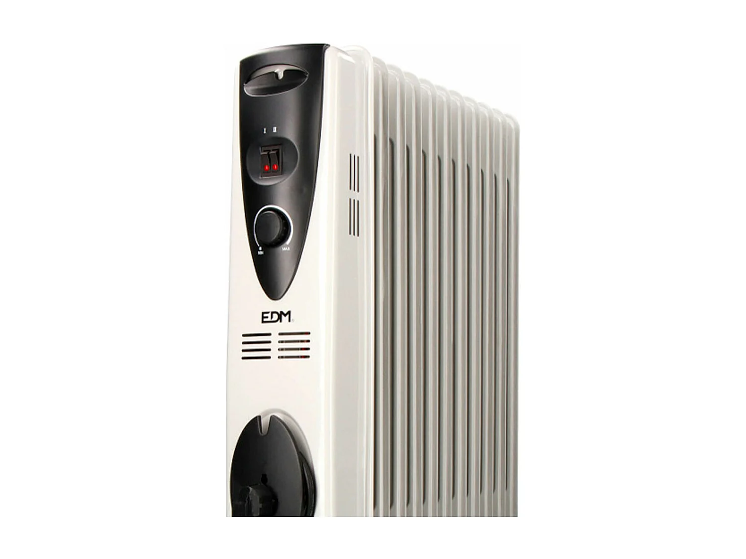 Radiador de aceite EDM 2500W 11 elementos blanco