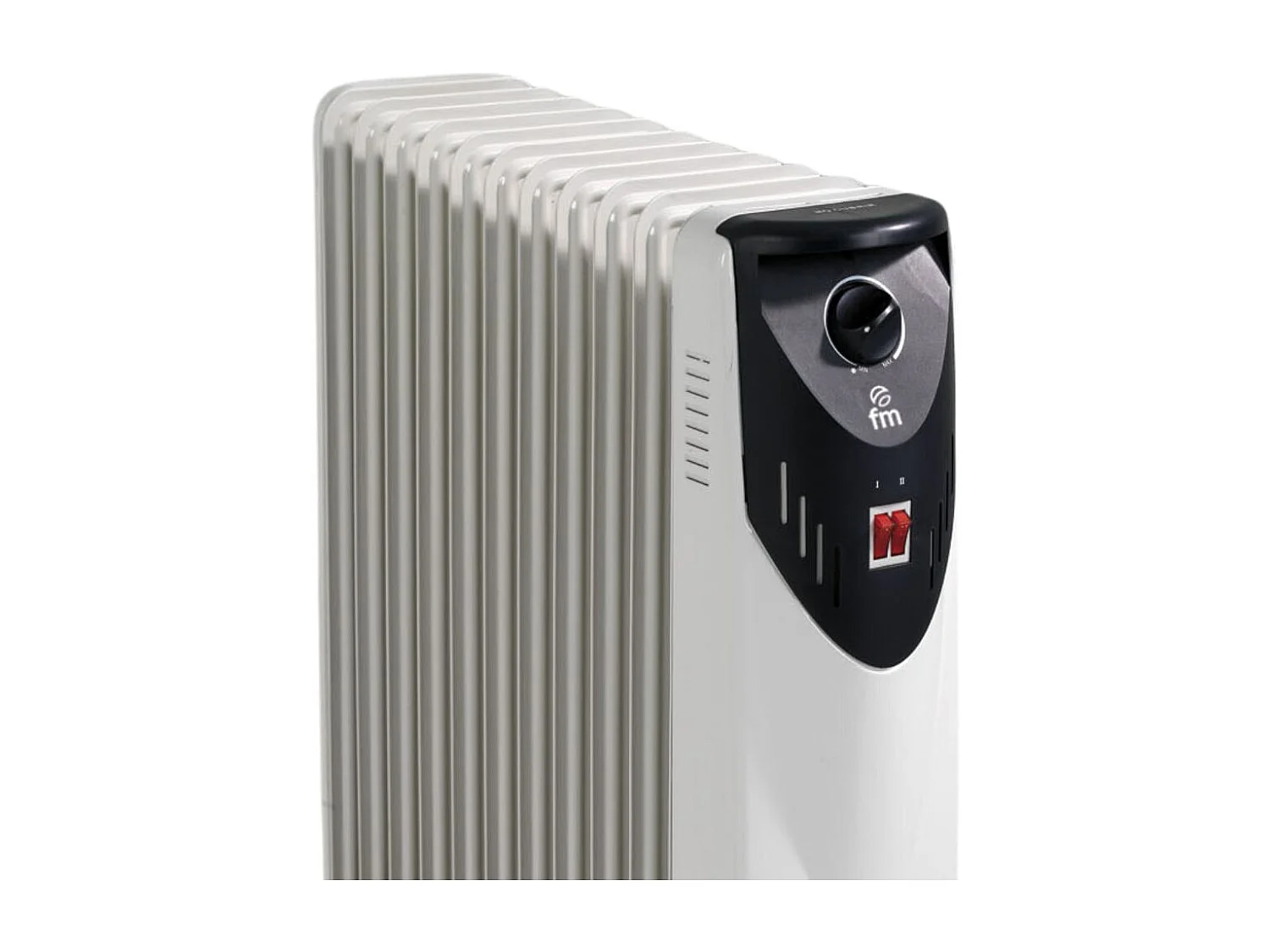 Radiador de aceite FM RW-25 2500W 11 elementos recogecables gris