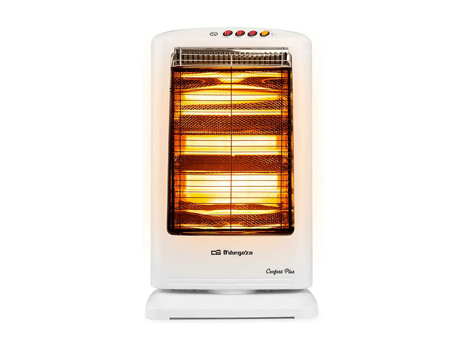 Estufa halógena Orbegozo BP 0303 B 1200W oscilante blanco