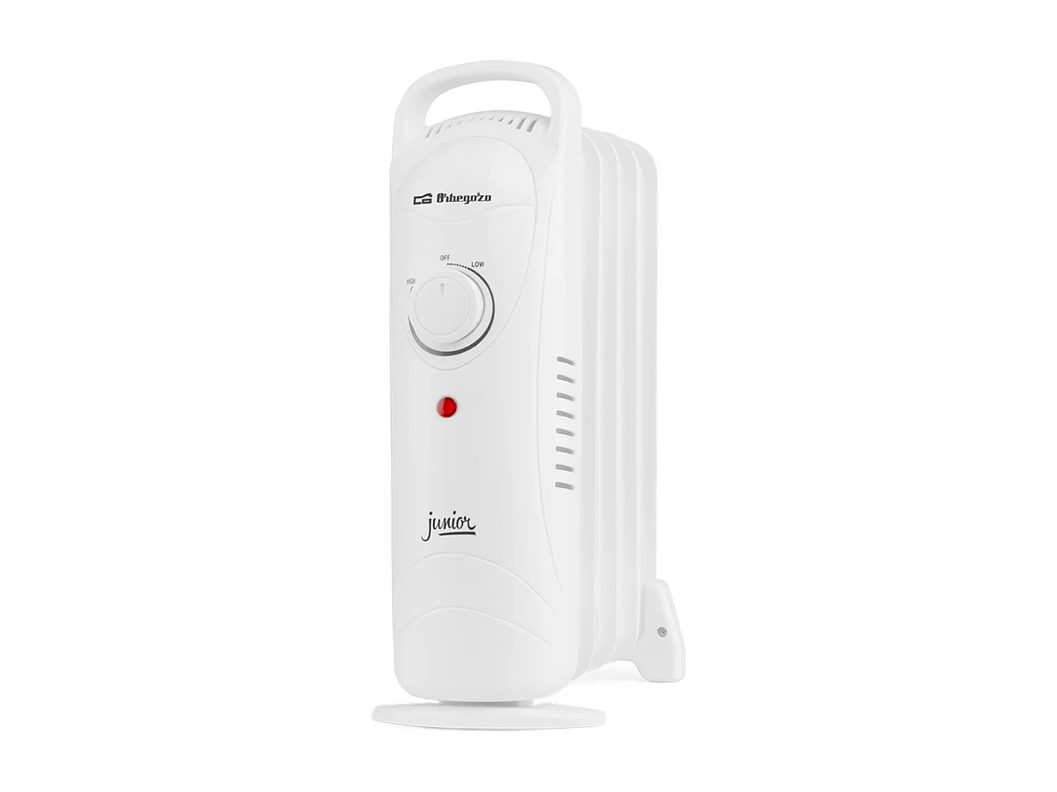 Radiador de aceite junior Orbegozo RO720 700W 5 elementos compacto blanco