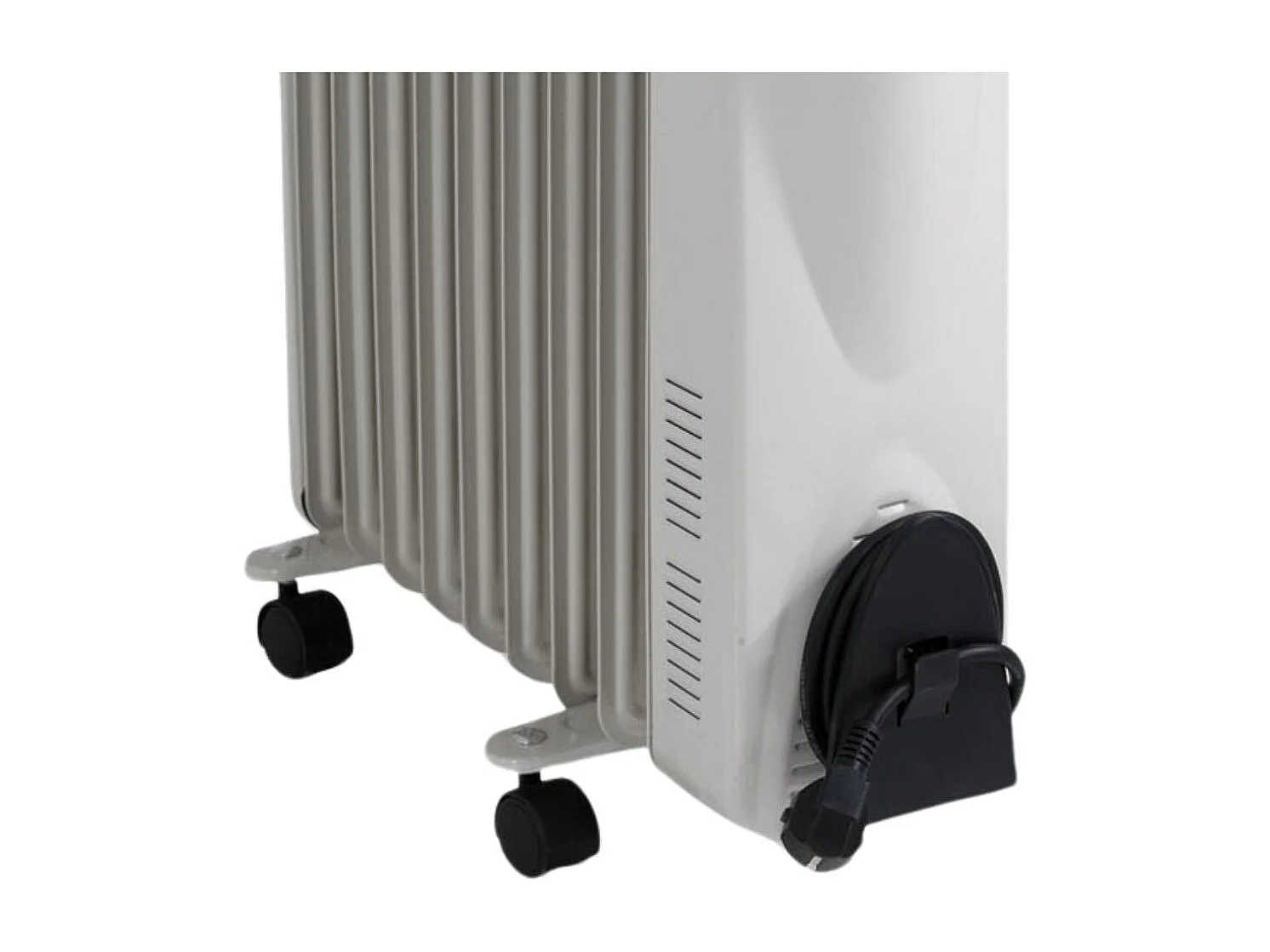 Radiador de aceite FM RW20 2000W 9 elementos 3 potencias blanco