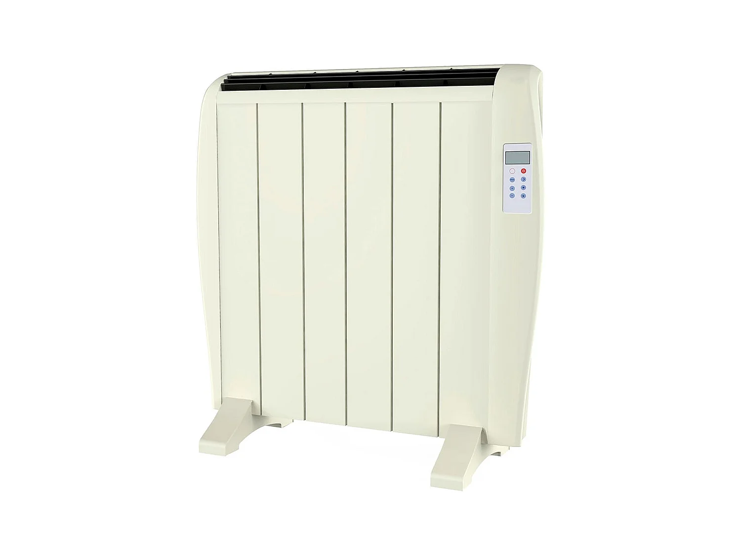 Emisor térmico Svan SVCA900ET 900W 6 elementos + pantalla LCD blanco