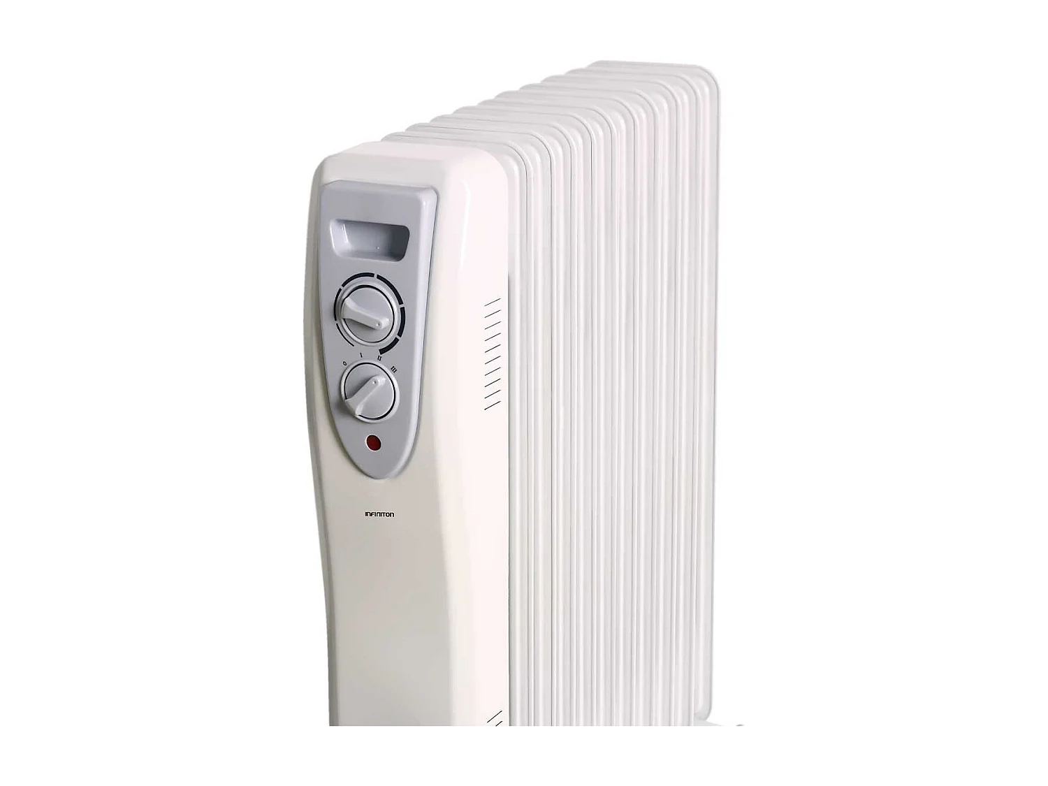 Radiador de aceite Infiniton HOR-2500 2500W 3 niveles de potencia blanco