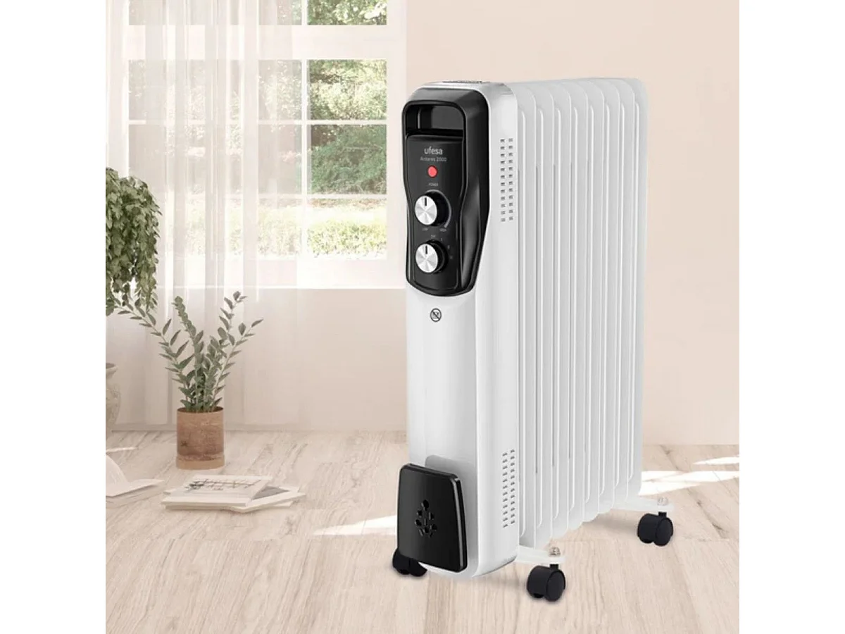 Radiador de aceite Ufesa Antares2000 2000W 9 elementos gris