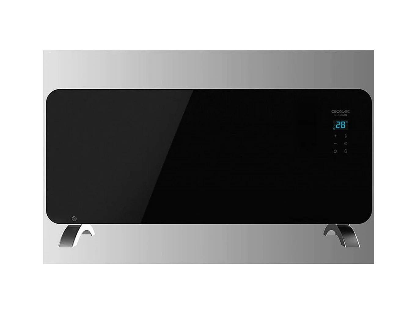 Konvektor Ready Warm 6770 Crystal Connection Cecotec 2000W Wifi App/Temps Schwarz