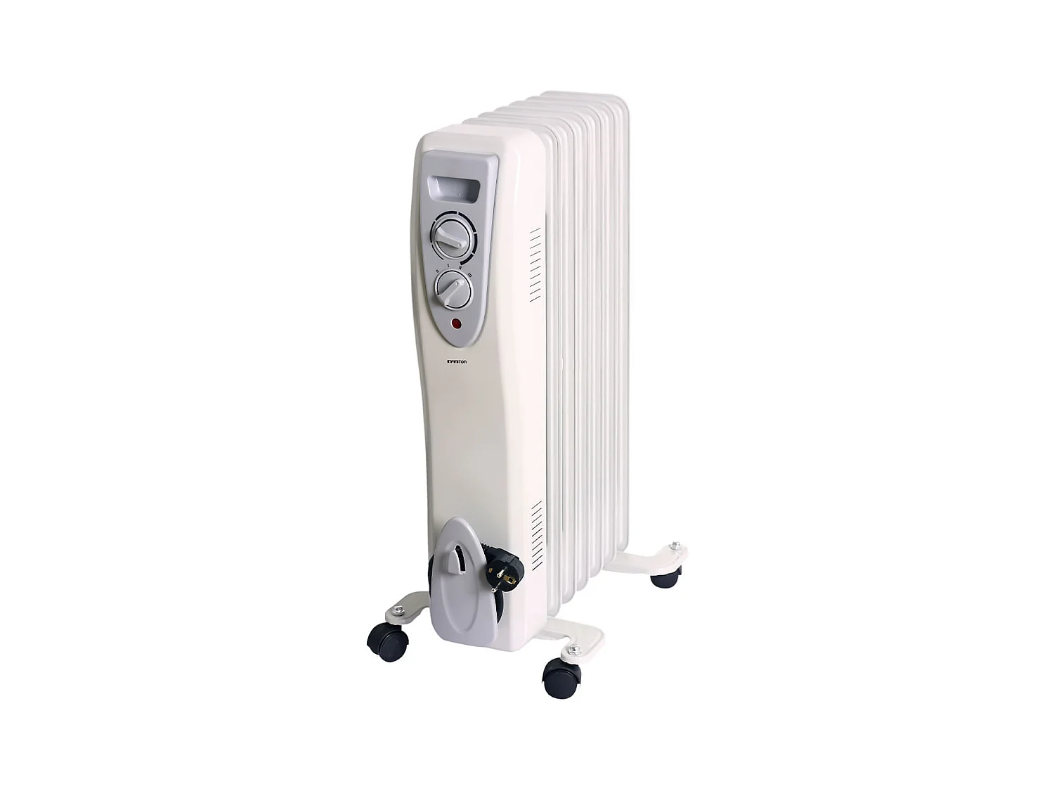 Radiador de aceite Infiniton HOR-1500 1500W 3 niveles de potencia blanco