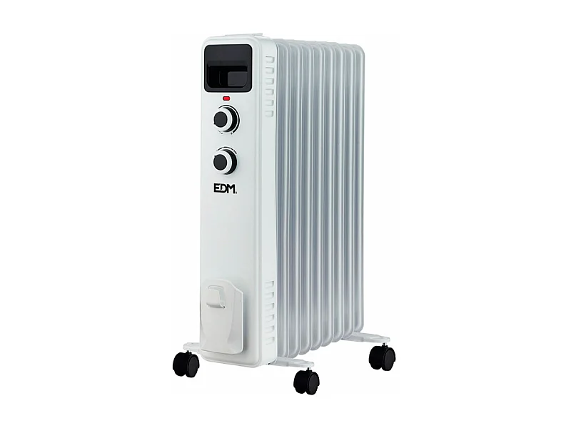 Radiador de aceite EDM 2000W 3 niveles blanco