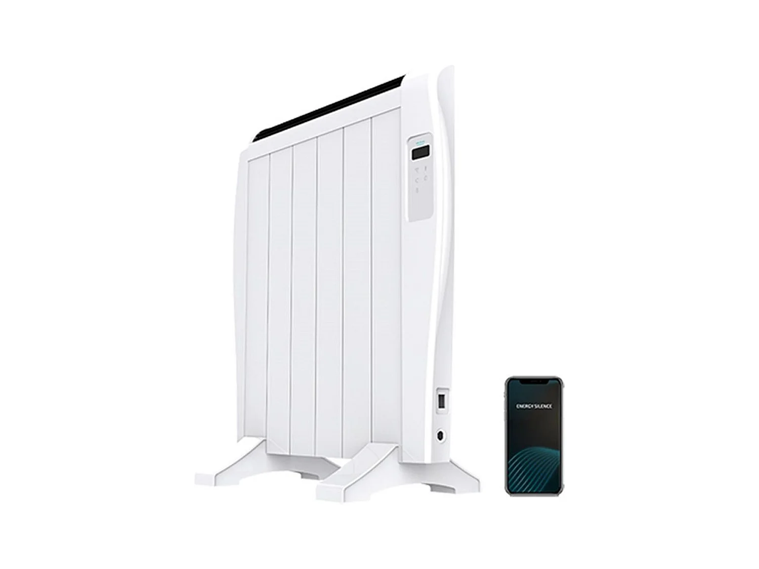 Emisor térmico Ready Warm 1200 Thermal Connected Cecotec 900W control Wifi vía Smartphone blanco