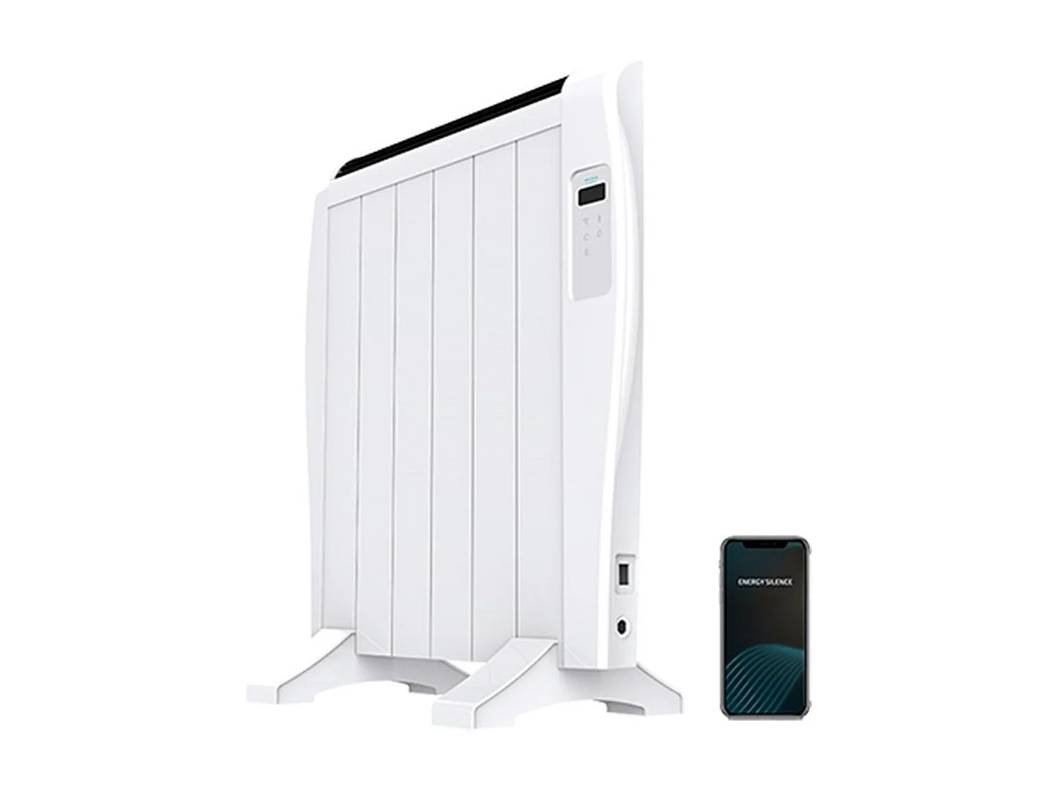 Emisor térmico Ready Warm 1200 Thermal Connected Cecotec 900W control Wifi vía Smartphone blanco
