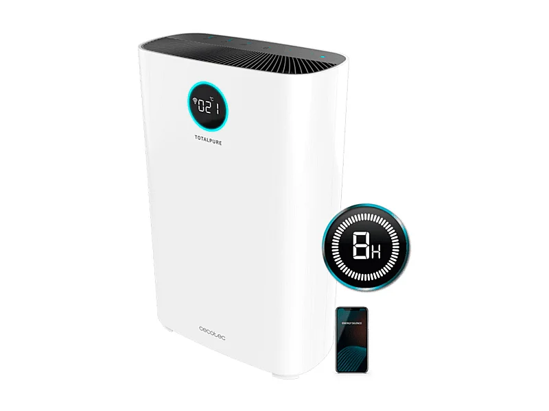 Purificador de aire Cecotec Total Pure 5000 Connected 360CADR WiFi blanco