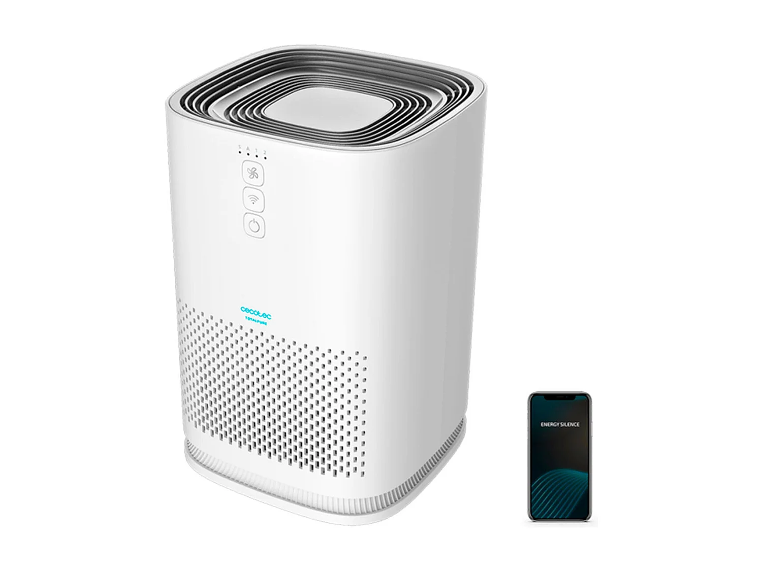 Purificador de aire Cecotec TotalPure 1500 Connected WiFi 100 CADR blanco