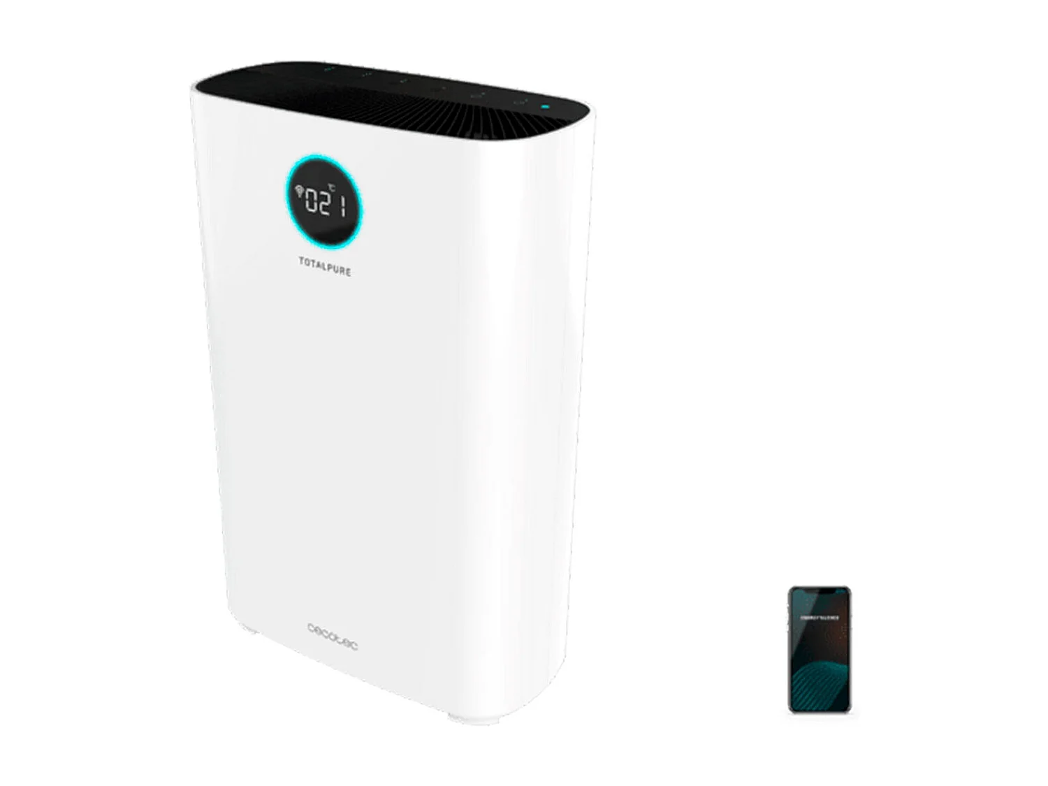 Purificador de aire Cecotec Total Pure 7500 Connected 600CADR WiFi blanco