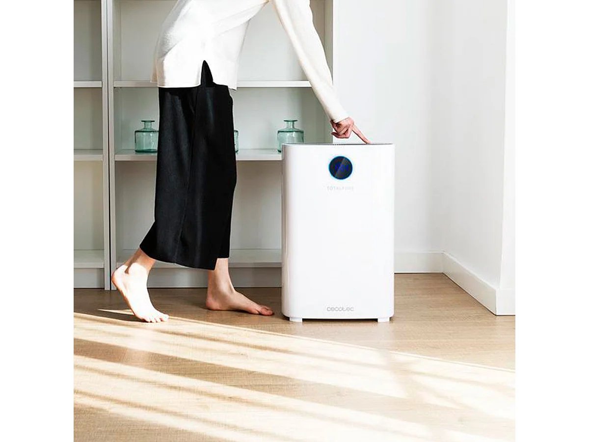 Purificador de aire Cecotec Total Pure 7500 Connected 600CADR WiFi blanco