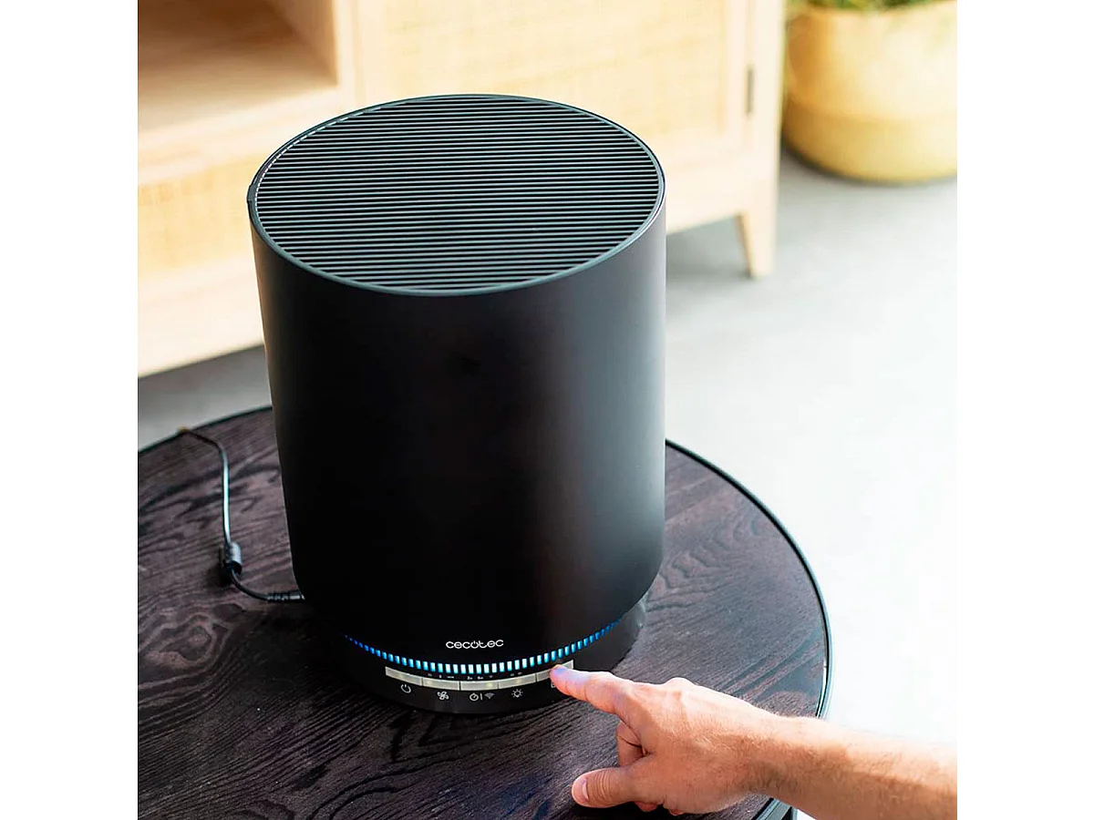 Purificador de aire Cecotec TotalPure 1800 Style Pro Connected WiFi 130 CADR negro