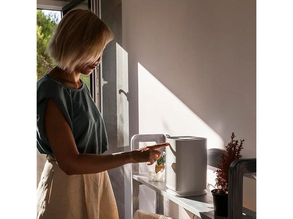 Purificador de aire Cecotec TotalPure 1000 Handy 25W 3 velocidades blanco