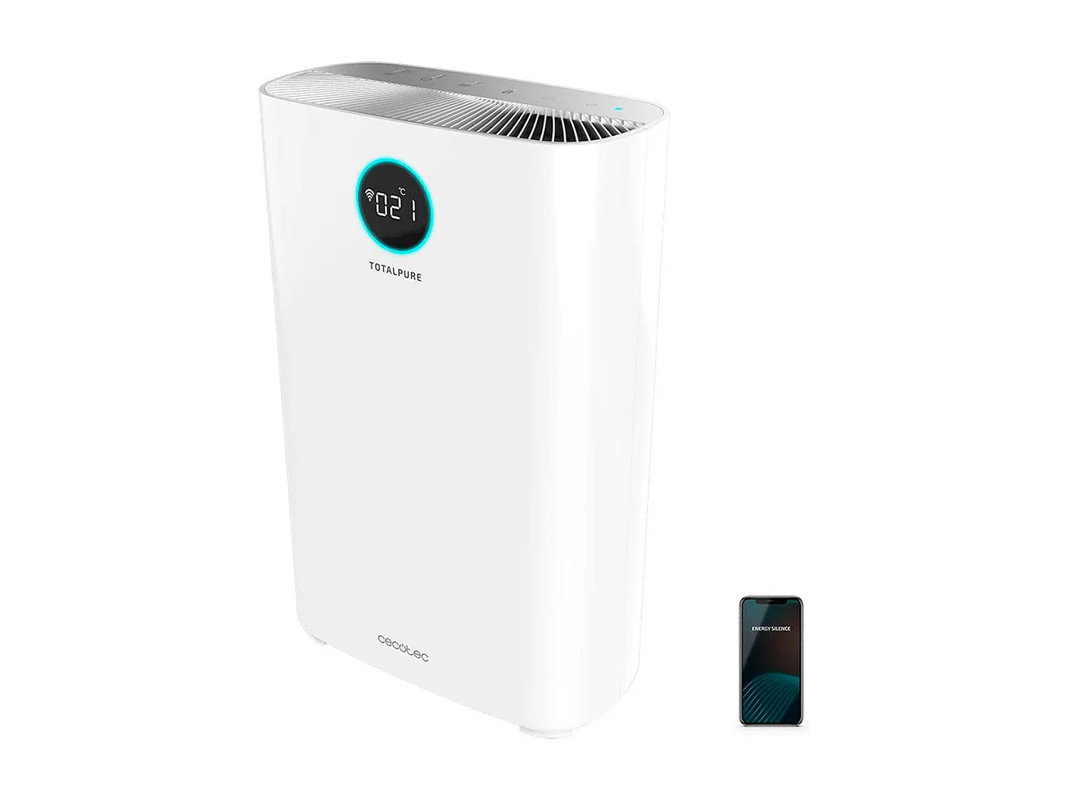 Purificador de aire Cecotec Total Pure 2500 Connected 260CADR WiFi blanco