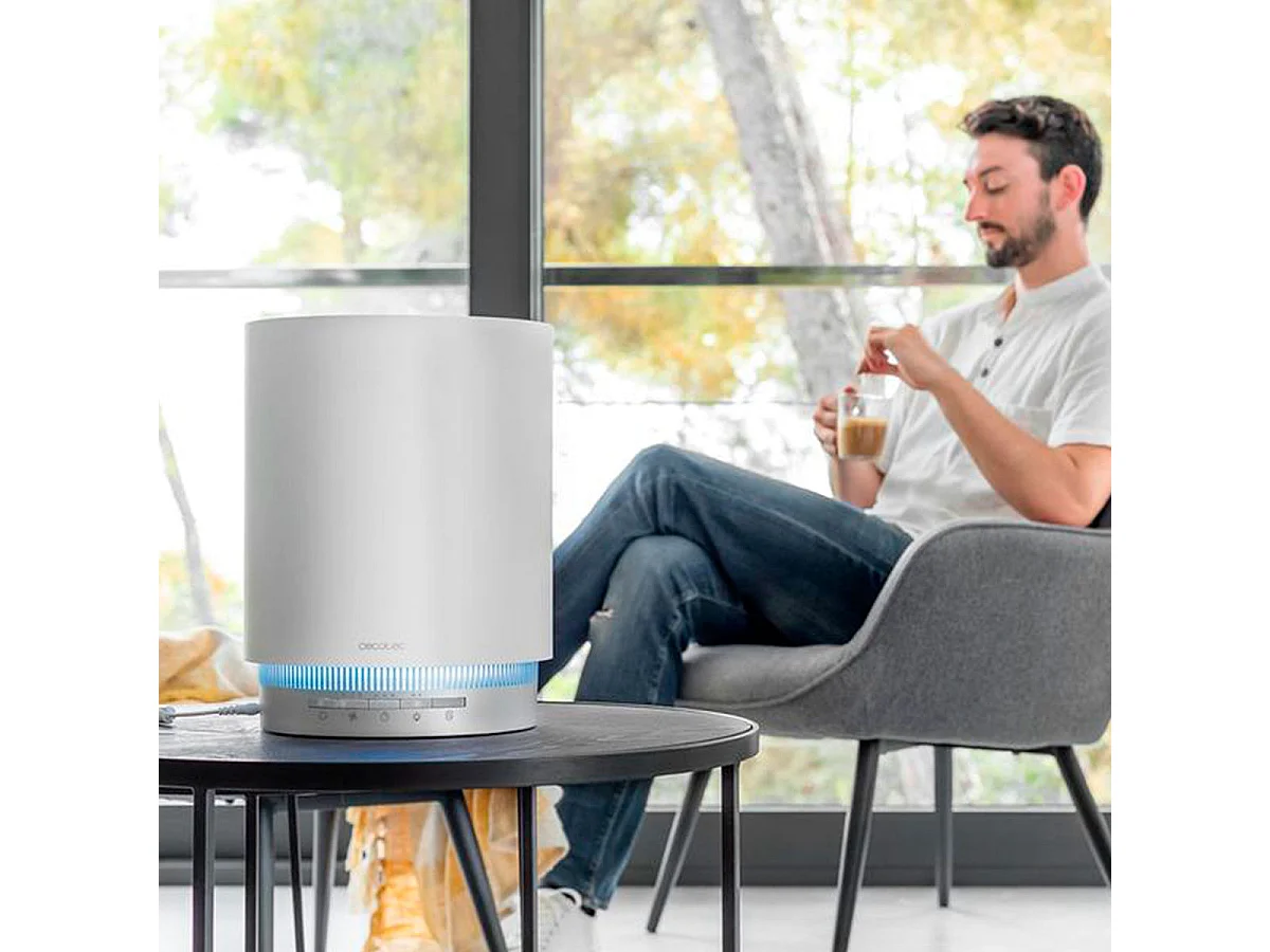 Purificador de aire Cecotec TotalPure 1400 Style 130 CADR blanco