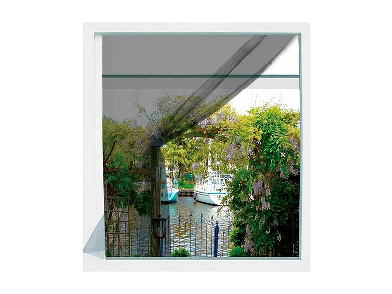 Mosquitera para ventana ProGarden negro 150x130 cm
