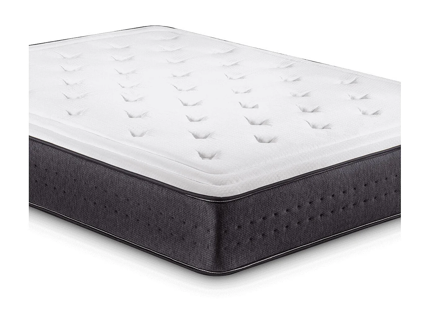 Colchón Eco Prince núcleo muelle ensacado Maxi Pocket 17 blanco 90x190 cm