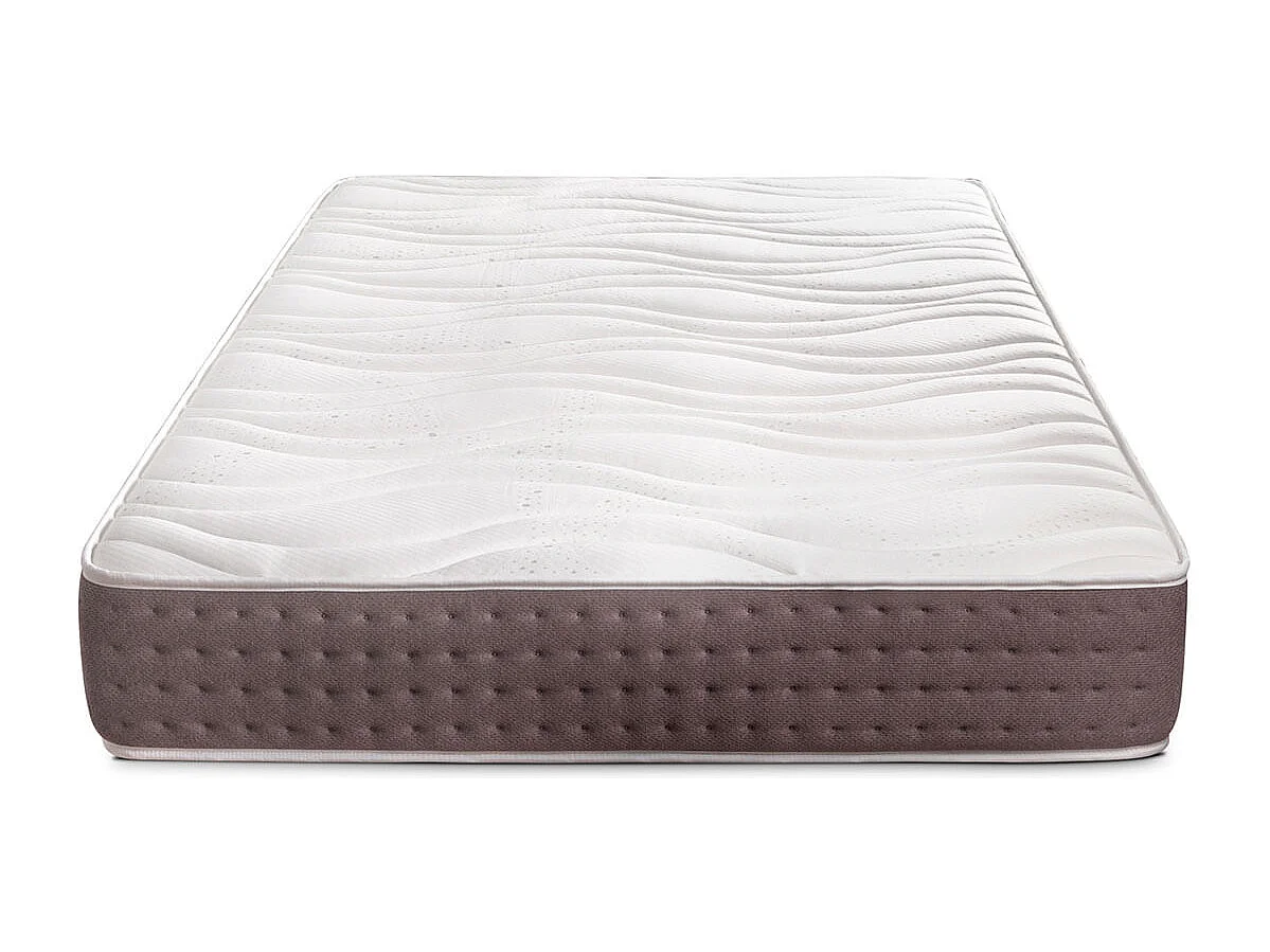 Colchón Visco Lite núcleo Flexcel viscoelástica premium blanco 90x200 cm