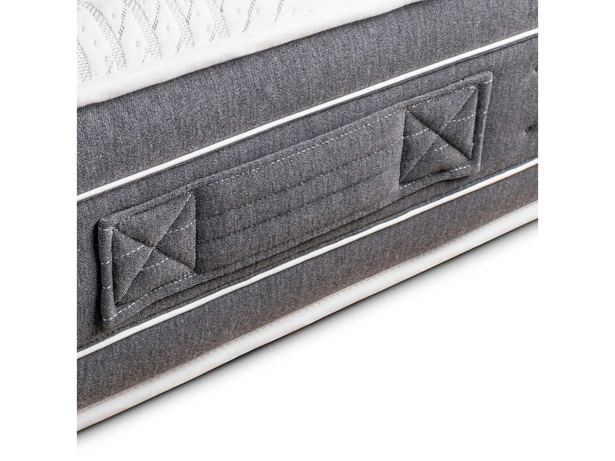 Colchón Pocket Active Viscotech núcleo Muelle Ensacado BS Spring 7Z blanco 160x200 cm