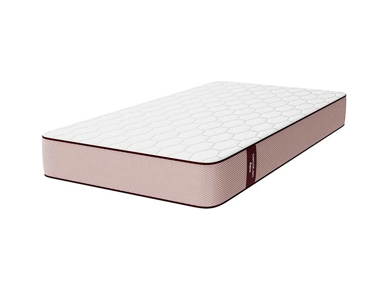 Colchón viscoelástico Cecotec Colchón Flow PureVital 1900 doble cara blanco 160x200