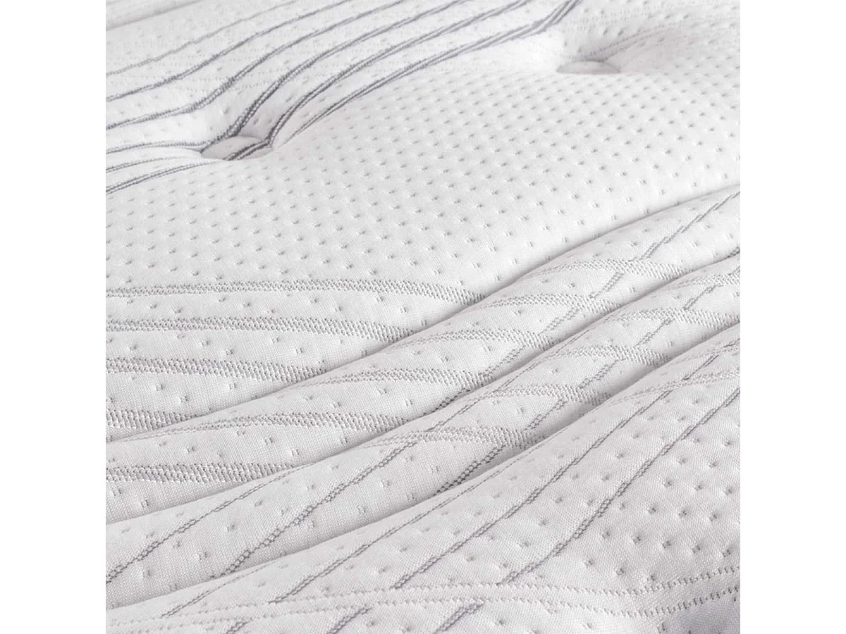 Colchón Pocket Active Viscotech núcleo Muelle Ensacado BS Spring 7Z blanco 90x200 cm