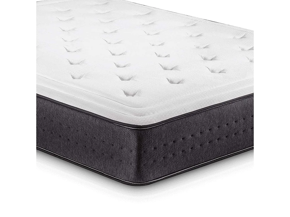 Colchón Eco Prince núcleo muelle ensacado Maxi Pocket 17 blanco 160x190 cm