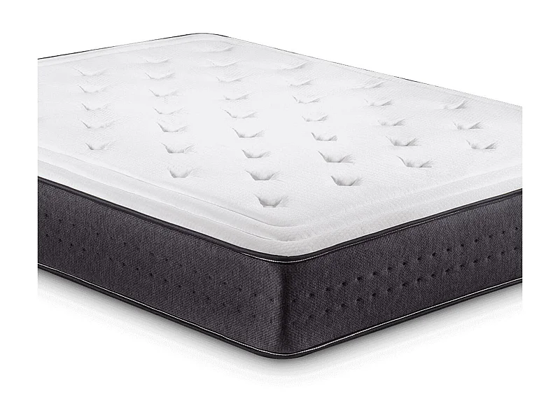 Colchón Eco Prince núcleo muelle ensacado Maxi Pocket 17 blanco 150x190 cm