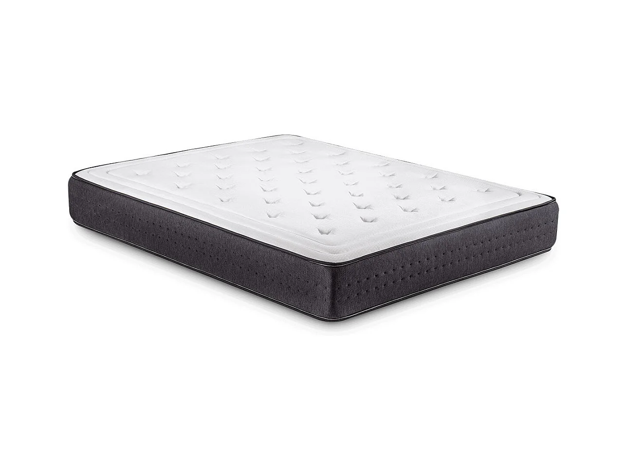 Colchón Eco Prince núcleo muelle ensacado Maxi Pocket 17 blanco 135x200 cm