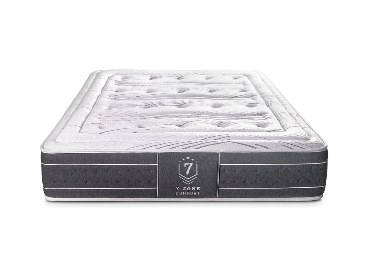 Colchón Pocket Active Viscotech núcleo Muelle Ensacado BS Spring 7Z blanco 135x200 cm
