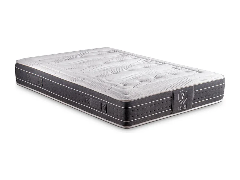 Colchón Pocket Active Viscotech núcleo Muelle Ensacado BS Spring 7Z blanco 135x200 cm